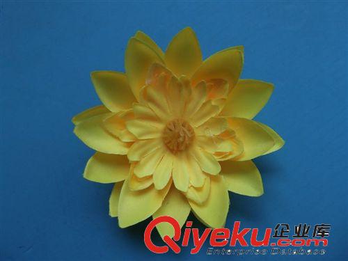 優(yōu)質(zhì)布花,仿真布花,布荷花.布花批發(fā).EVA荷花原始圖片2