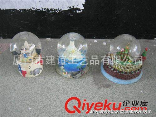 樹脂水球   飄雪花水球   圣誕節水球原始圖片3