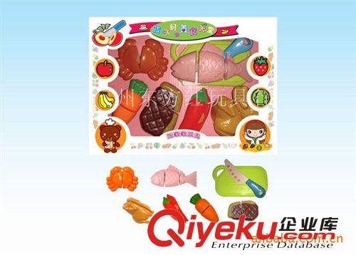 盒裝過家家切切水果玩具 親子力強 陪養(yǎng)陔子動手能力原始圖片2