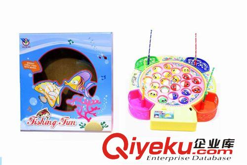 兒童益智玩具 /電動音樂釣魚玩具/ 小魚24條超好玩