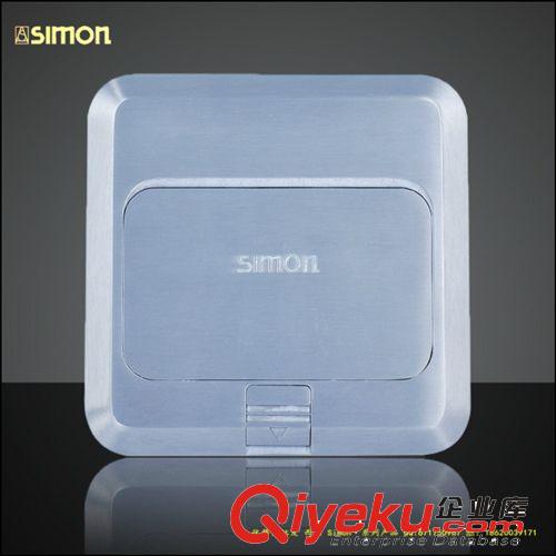 西蒙/Simon不銹鋼地插(銀色) 兩極加兩極帶接地插座TD120F1H原始圖片2