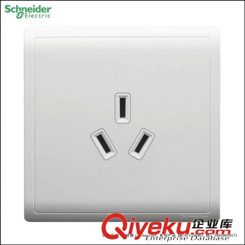 施耐德·豐尚系列 16A 250V 帶保護(hù)門三極扁腳插座E82426_16CS