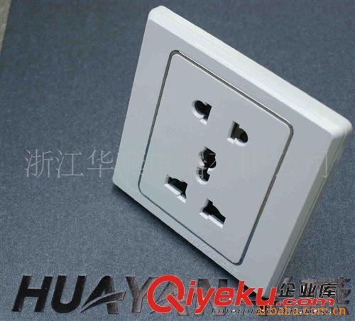 墻壁開關(guān)插座、開關(guān)面板、多功能五孔、阻燃開關(guān)原始圖片2