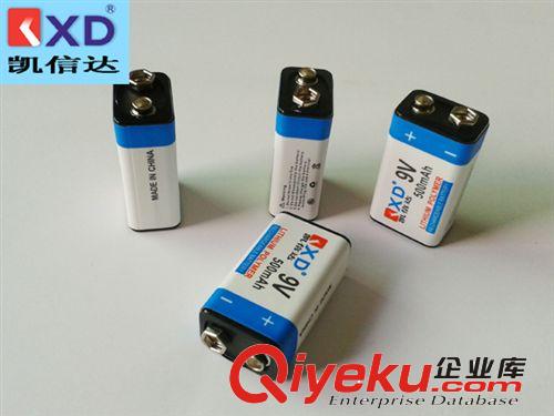 9V鋰電池，9V500mAh充電鋰電池，9V500mAh電池 萬(wàn)用表電池原始圖片3