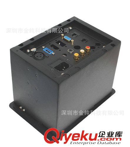 多功能會(huì)議桌面插座 金屬信息插座 多媒體桌面插座 桌面接線盒原始圖片3