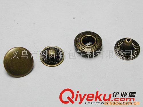 【科際四合扣】供應 刻字四合扣 刻花四合扣原始圖片2