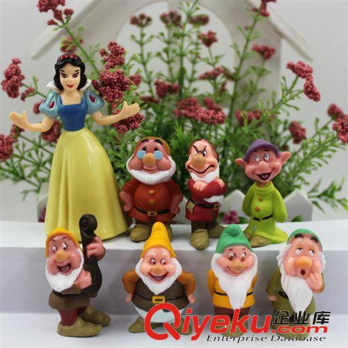 供應(yīng)卡通動漫公仔擺件 動漫周邊 迪士系列 白雪公主7小矮人