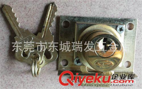安泰吉407抽屜鎖抽芯鎖/22MM.GL牌原始圖片2
