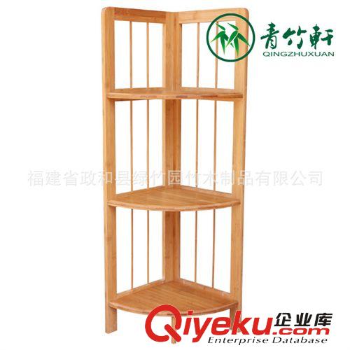 青竹軒  楠竹 三層轉角架 竹制品原始圖片2