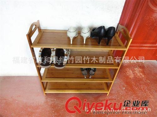 綠竹園 青竹軒 可拆卸 楠竹4層平板鞋架  竹制品原始圖片2