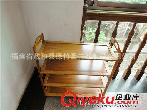 綠竹園 青竹軒 可拆卸 楠竹4層平板鞋架  竹制品原始圖片3