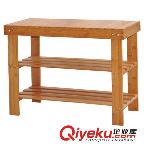 廠家供應(yīng) 青竹軒 綠竹園 優(yōu)質(zhì)楠竹 70cm換鞋凳 竹制品原始圖片3
