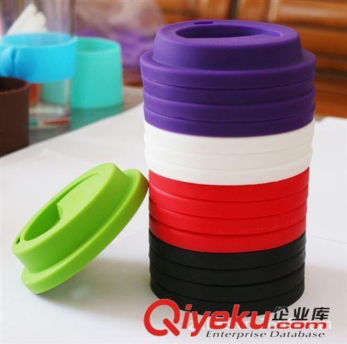 廠家定制生產(chǎn)各規(guī)格膠杯套 隔熱硅膠杯套 彩色硅膠杯套原始圖片2