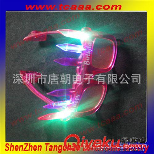 【led發(fā)光眼鏡】發(fā)光眼鏡廠家 生日蠟燭發(fā)光廠家  電子發(fā)光棒批發(fā)原始圖片3