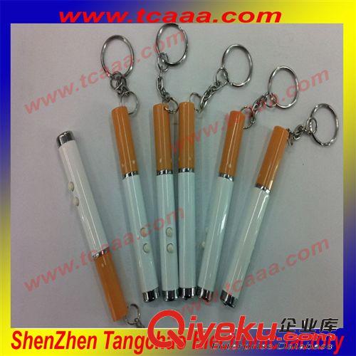 新型激光照明二合一xyyckpf  led手電筒鑰匙扣  廠家直銷原始圖片2