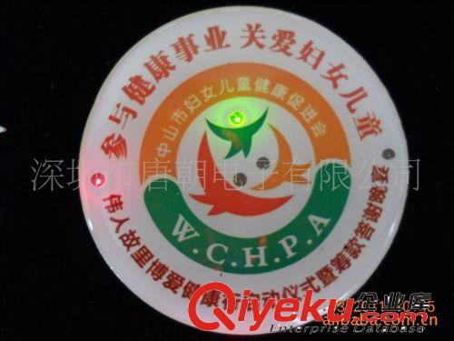 供應(yīng)磁力扣(圖)/樂(lè)器胸章/LED發(fā)光胸章 led胸章 樹(shù)脂胸章 led工藝