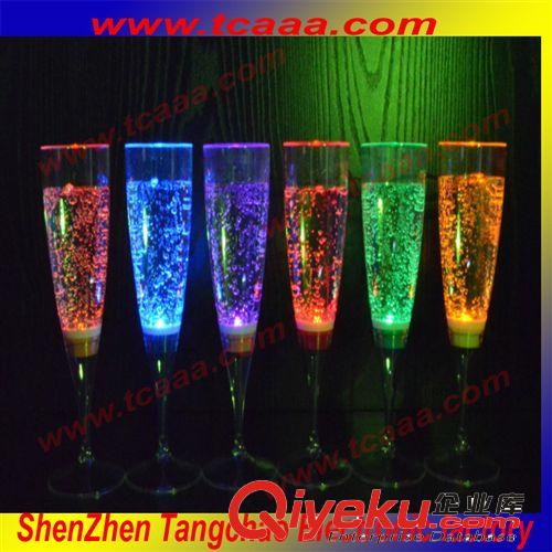 【led發光調酒棒調酒器】 閃光杯批發  led扎啤杯定制  發光杯