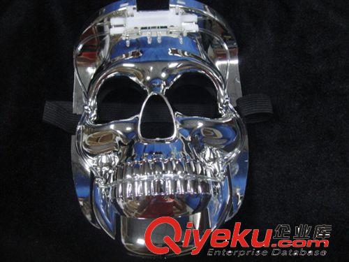 供應(yīng)銷售發(fā)光面具 舞會面具 塑料面具，狂歡面具  led閃光面具原始圖片2