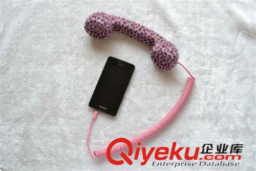 新品豹紋手機聽筒 iphone豹紋聽筒 雪豹紋聽筒 {wn}通用手機聽筒
