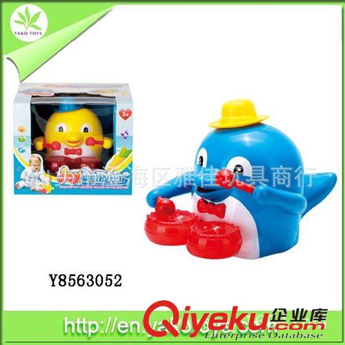 供應(yīng)電動不落地卡通魚 電動音樂燈光創(chuàng)意益智玩具原始圖片3