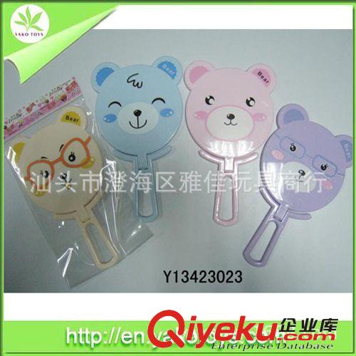 供應(yīng)熊頭手把鏡 精品日用品原始圖片3