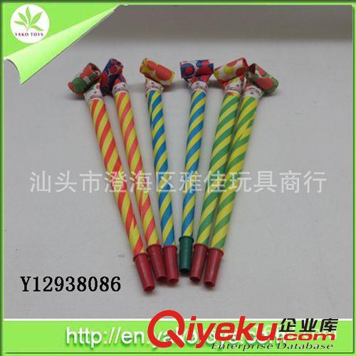 供應(yīng)6只鐳射帶穗吹龍 贈品玩具原始圖片3
