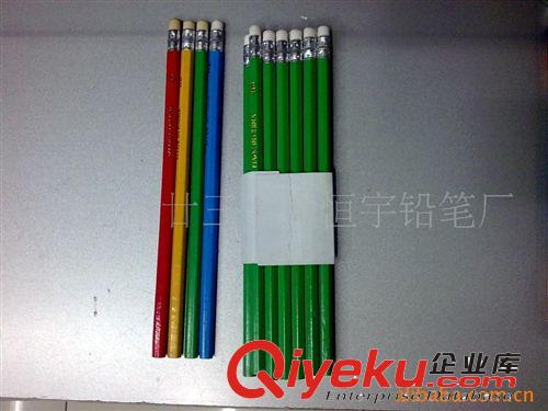 鉛筆廠家直銷非洲老外喜歡的油漆HB鉛筆四色鉛筆