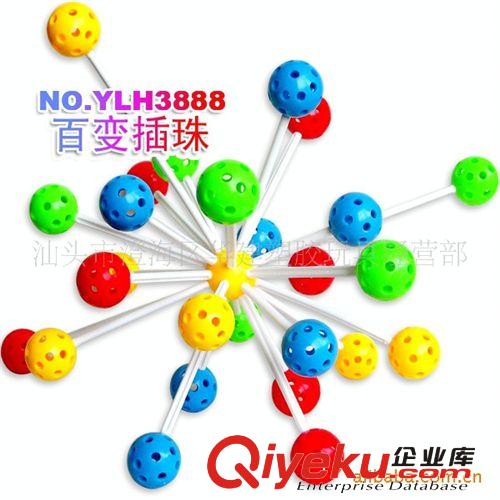 內(nèi)銷熱賣SUNNY品牌 拼插玩具 NO.YLH3888益智玩具系列百變插珠原始圖片2