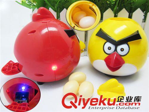 玩具批發(fā) 會下蛋憤怒的小鳥玩具 YLH8821電動玩具生蛋鳥原始圖片2