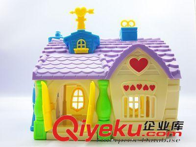 生產(chǎn)娃娃房子 仿真別墅 YLH38438 兒童過家家玩具 外銷熱賣