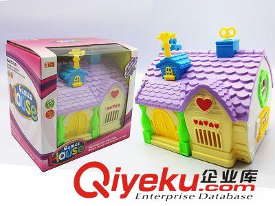 生產(chǎn)娃娃房子 仿真別墅 YLH38438 兒童過家家玩具 外銷熱賣原始圖片2