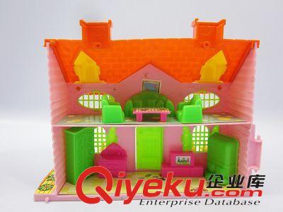 生產(chǎn)娃娃房子 仿真別墅家具 YLH38441 兒童過(guò)家家玩具 外銷熱賣原始圖片2