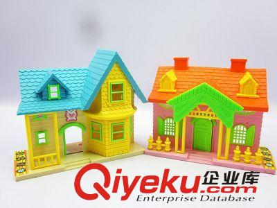 生產(chǎn)娃娃房子 仿真別墅家具 YLH38441 兒童過(guò)家家玩具 外銷熱賣原始圖片3