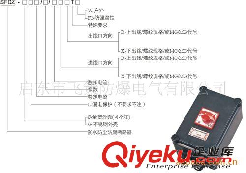 防水防腐斷路器 防爆防腐斷路器，防水防塵斷路器DBZ52