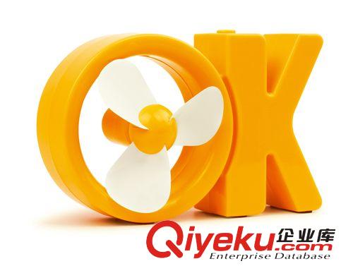 夏季{zx1}款USB OK風扇 迷你創意禮品風扇 外貿出口風扇OK風扇