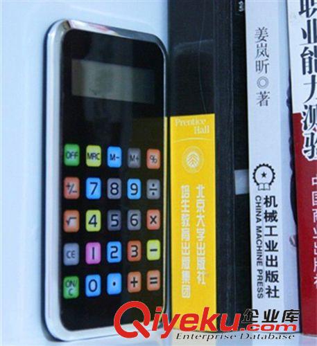 蘋果i手機(jī)造型觸摸計算器 創(chuàng)意促銷禮品彩色按鍵8位數(shù)LED計算器原始圖片2