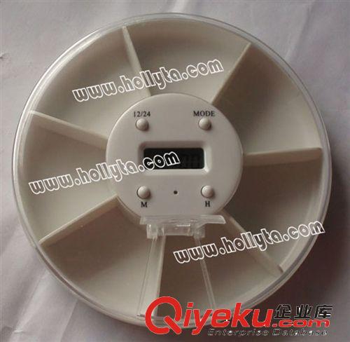 現(xiàn)貨禮品采購(gòu)電子藥盒醫(yī)藥品促銷贈(zèng)品老人必備藥盒7格藥丸收納盒