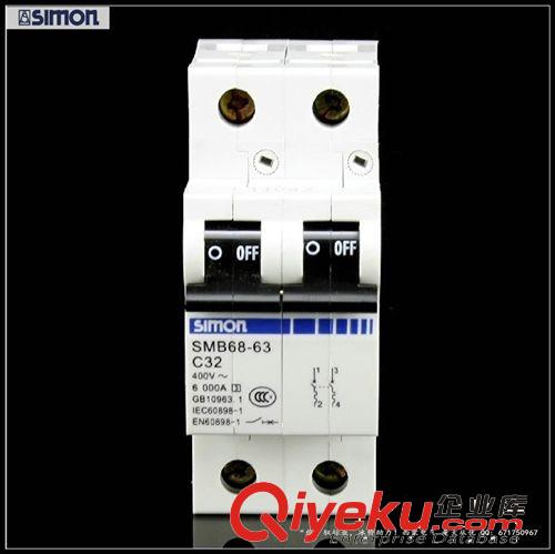 優(yōu)勢(shì)價(jià)批發(fā)西蒙 1P/50A小型斷路器SMB68-63C50