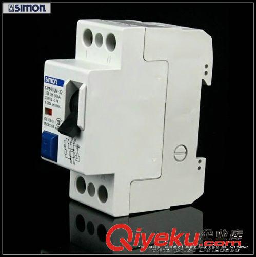 優(yōu)勢價批發(fā)西蒙 2P-32A-30mA電磁式漏電斷路器SMB68LM-32/2/0.03原始圖片2