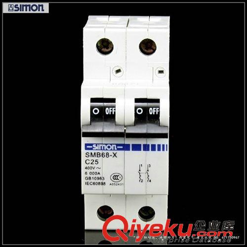 優(yōu)勢價批發(fā)西蒙 2P-16A-30mA電磁式漏電斷路器SMB68LM-16/2/0.03