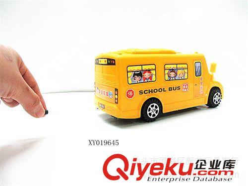 供應(yīng) 拉線玩具，仿真校車玩具，汕頭市澄海區(qū)新藝玩具商行