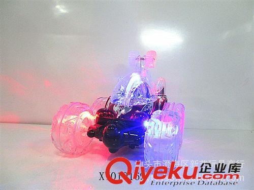 供應 遙控玩具翻斗車 翻滾特技車 音樂閃光翻斗車 新藝玩具原始圖片2