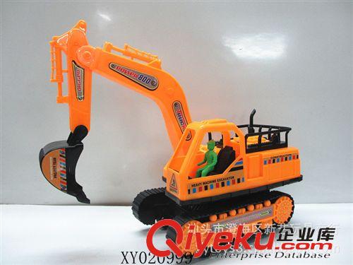 供應(yīng) 滑行工程車 慣性工程車 挖土機(jī) 過家家玩具 澄海新藝玩具原始圖片2