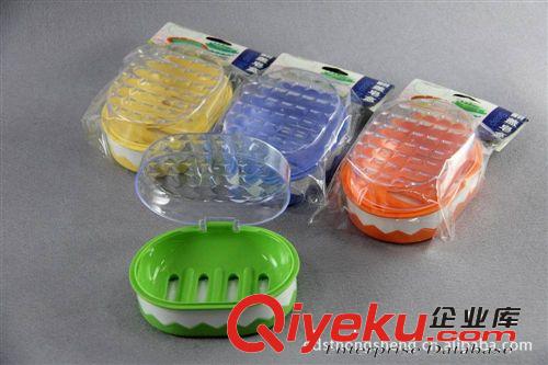 廠家直銷(xiāo) 浴室用品 塑料帶蓋皂盒 PP皂盒原始圖片3