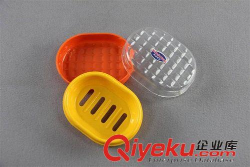 廠家直銷 供應(yīng)浴室套裝用品  皂盒  雙層皂盒  PS透明皂盒原始圖片3