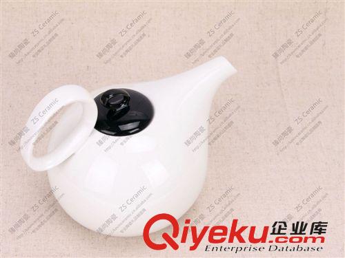 【出口原單 小額批發】陶瓷禮品批發 簡約生活黑白茶具咖啡具套裝原始圖片3