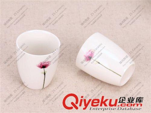 【出口原單】陶瓷禮品批發 創意西式玫瑰茶具套裝 6件套實木茶盤原始圖片3