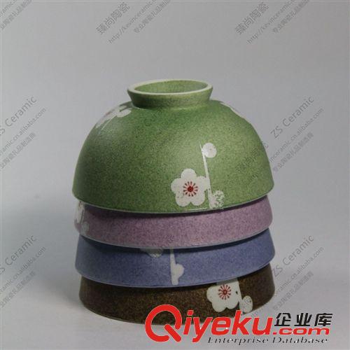 日式四色陶瓷碗套裝 日式壽司/日韓陶瓷/創(chuàng)意餐具/禮品/小額批發(fā)