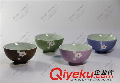 日式四色陶瓷碗套裝 日式壽司/日韓陶瓷/創(chuàng)意餐具/禮品/小額批發(fā)原始圖片3