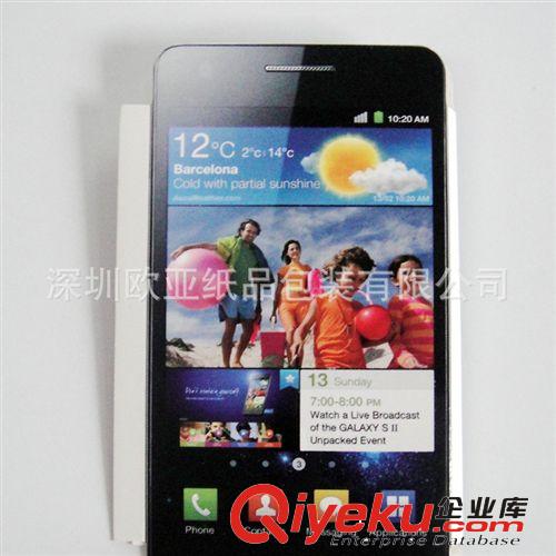 熱銷折疊紙卡 定做iphone4 4S iphone5  5S 三星手機紙卡原始圖片3